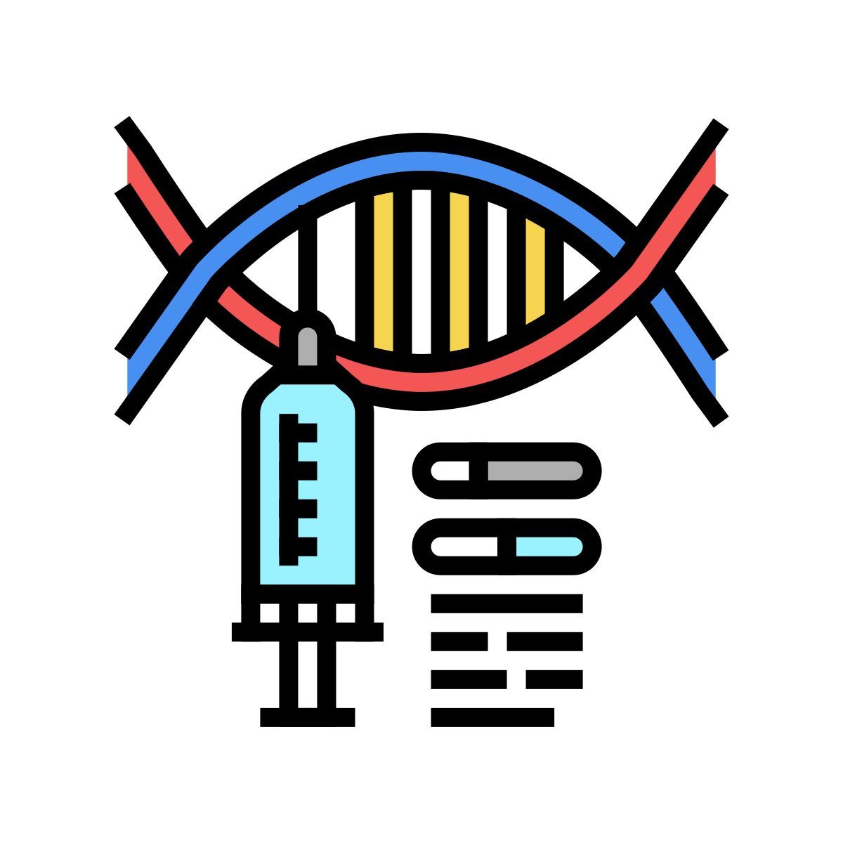 genetic modification icon