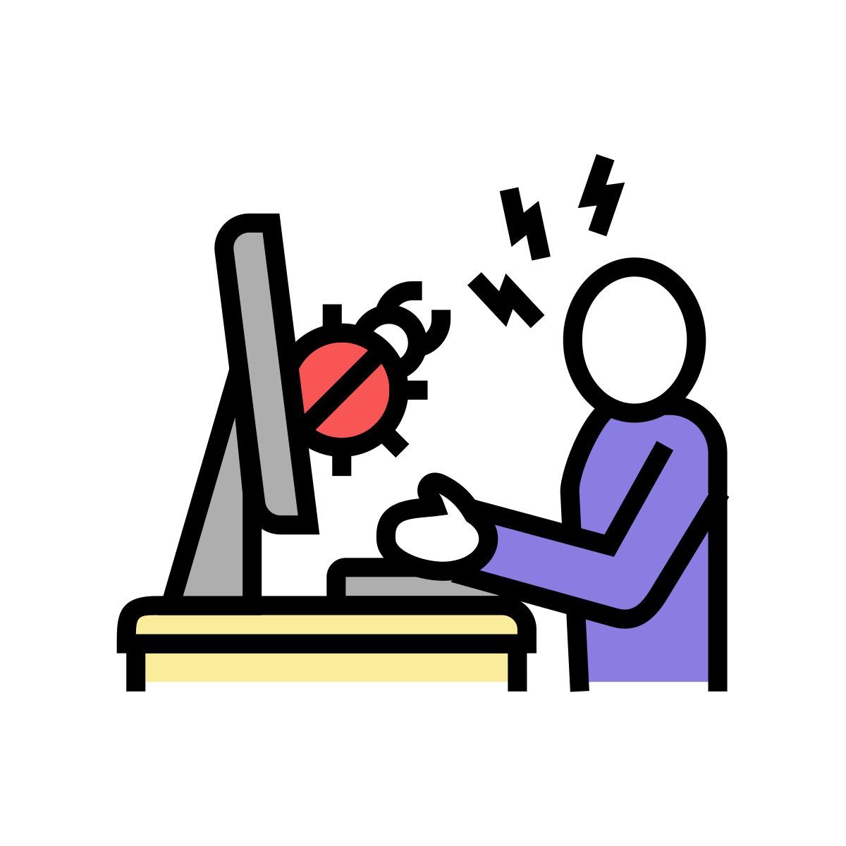 sysadmin behebt fehler icon