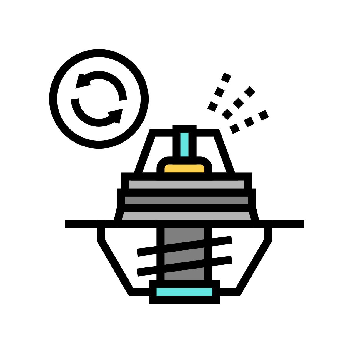 sostituzione del termostato icon