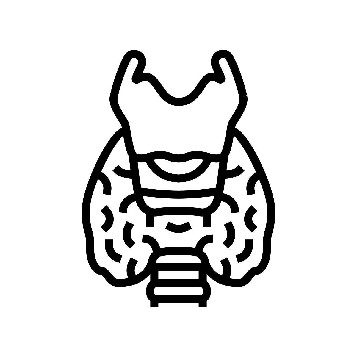 甲状腺 icon