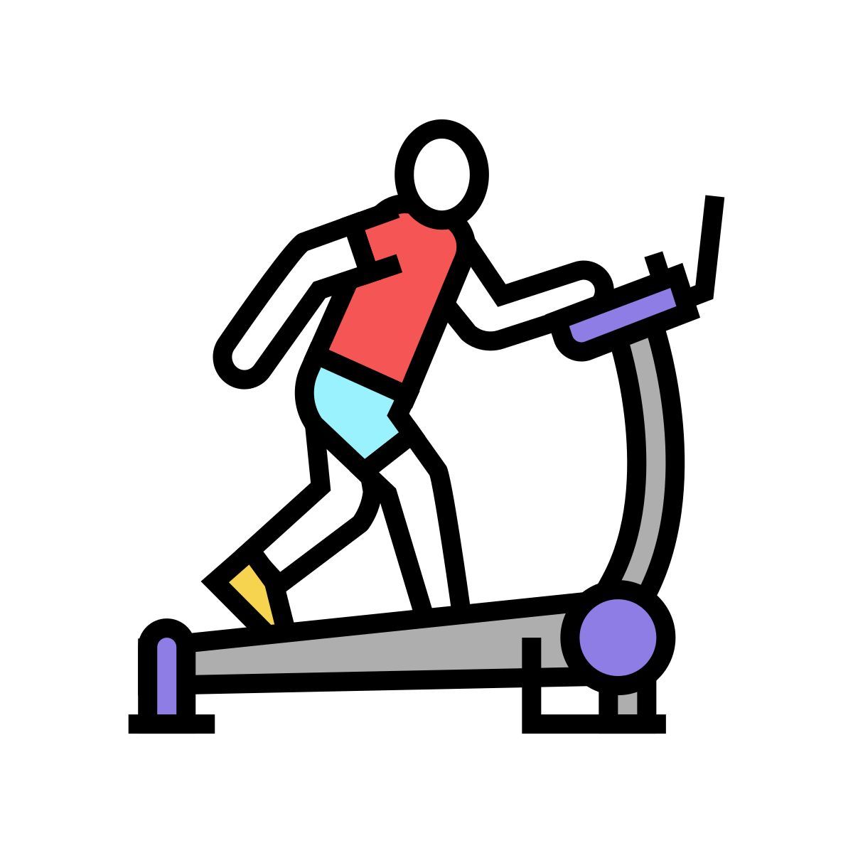 treadmill icon