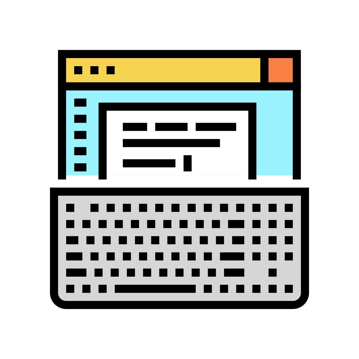 schreibmaschine icon