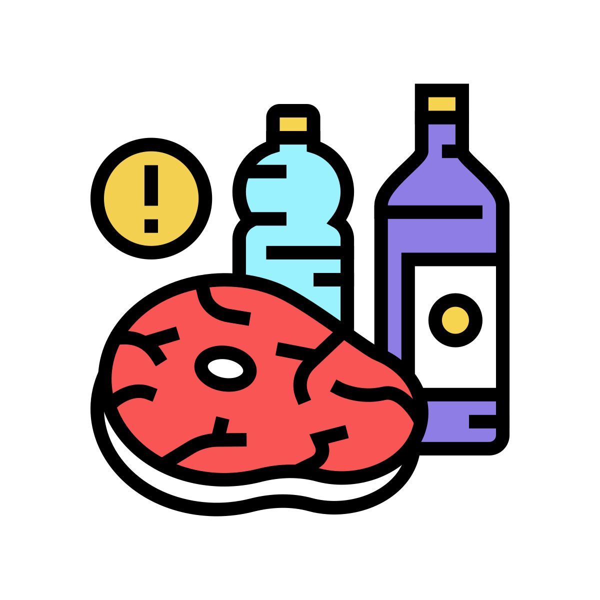unhealthy products icon