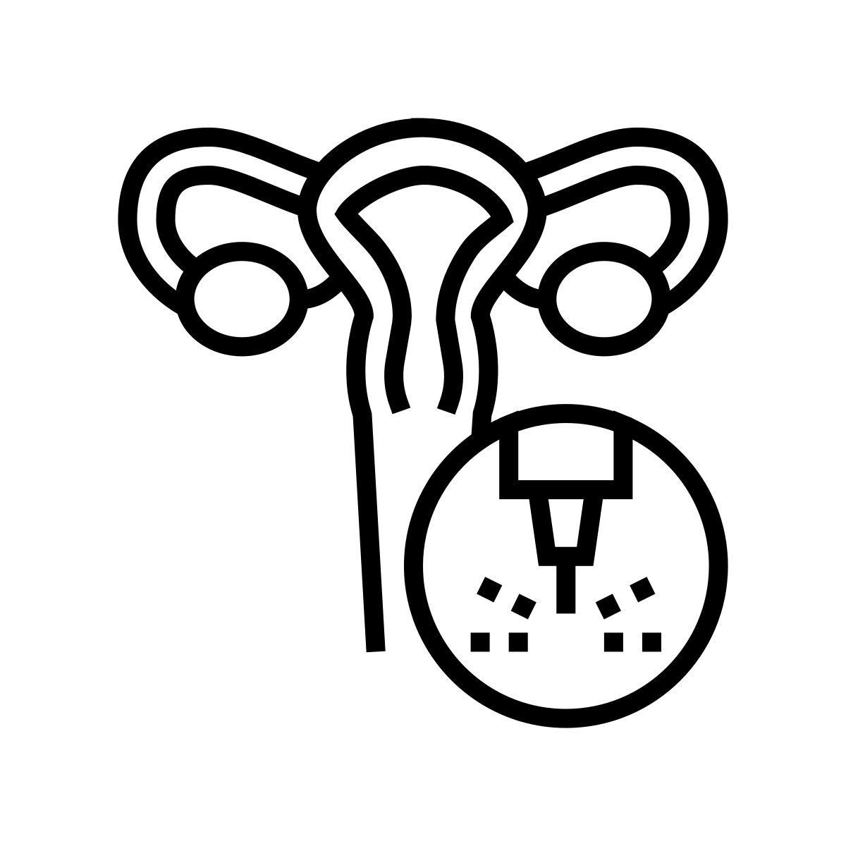 gebärmutter laserbehandlung Icon
