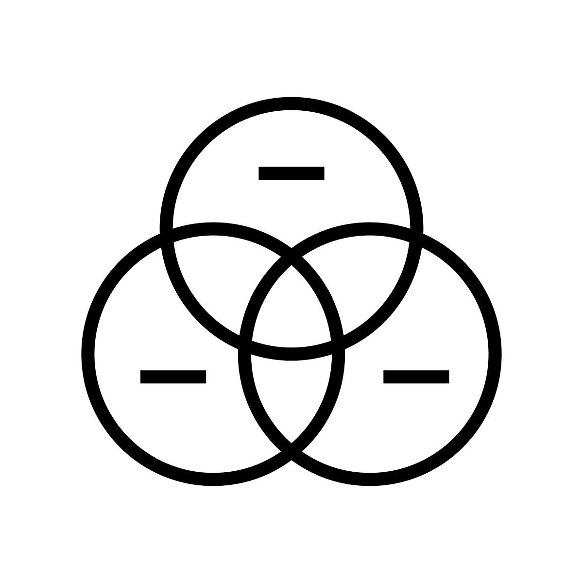 diagramma di venn icon