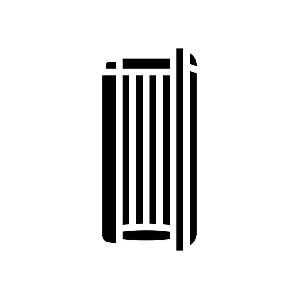 vertical solarium cabin icon