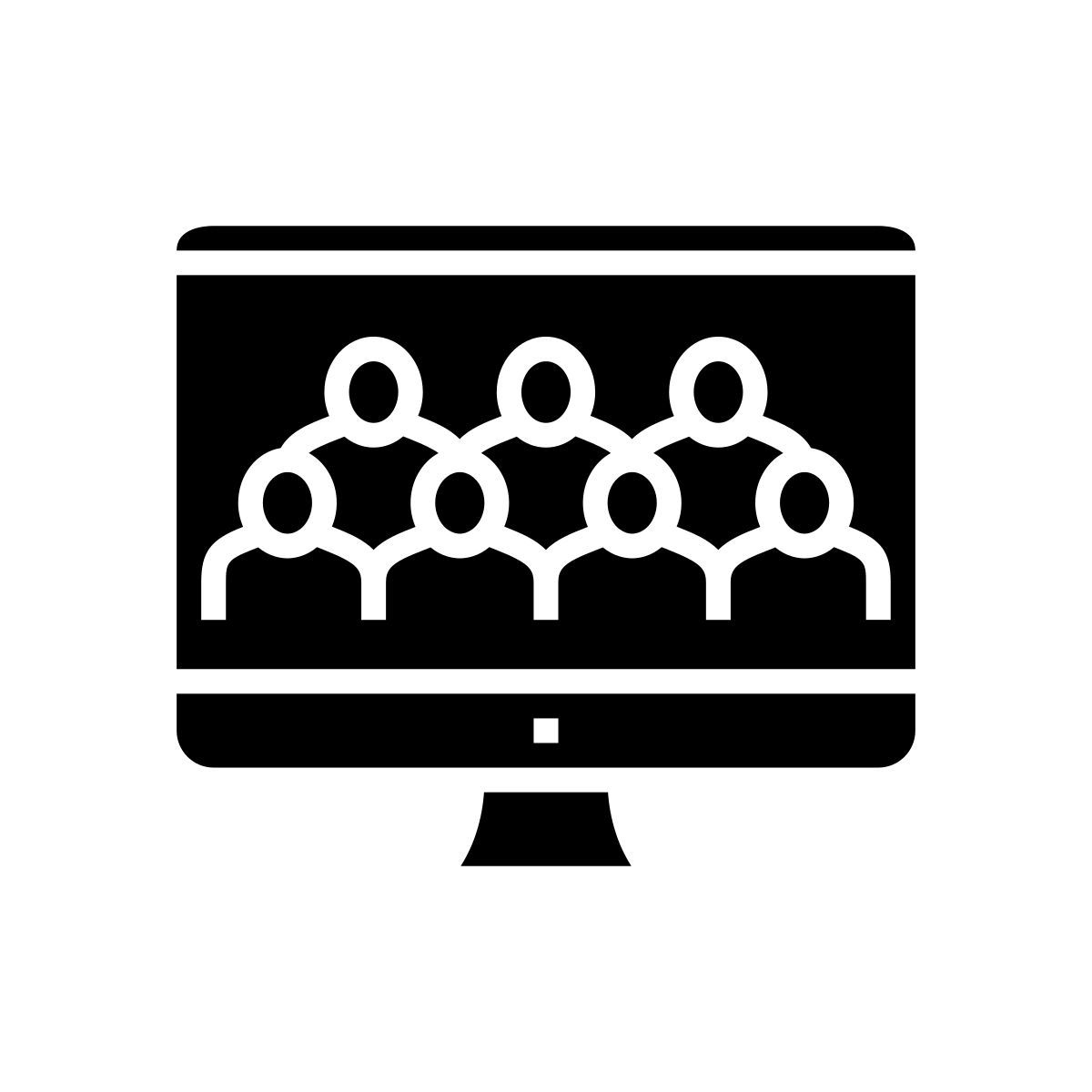 vídeo conferência icon