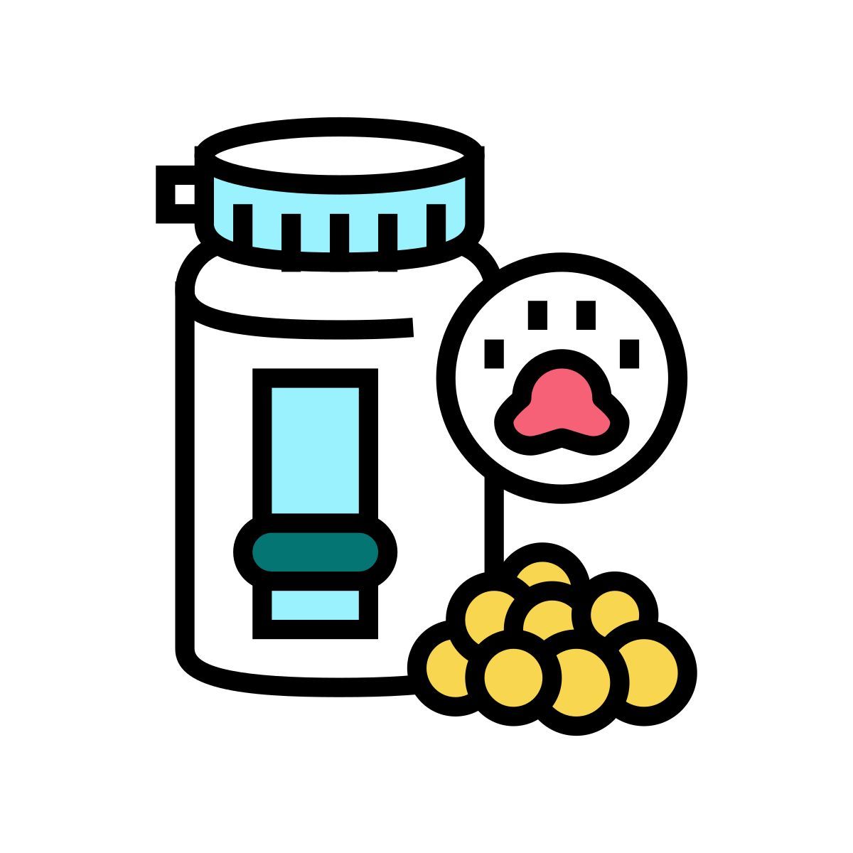 pet vitamins icon