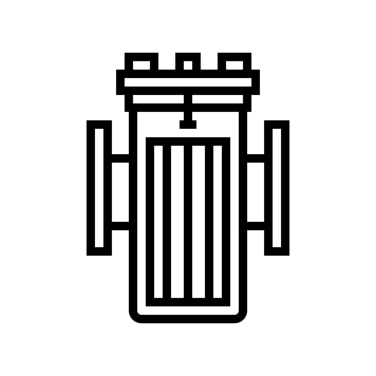 water filter equipment icon