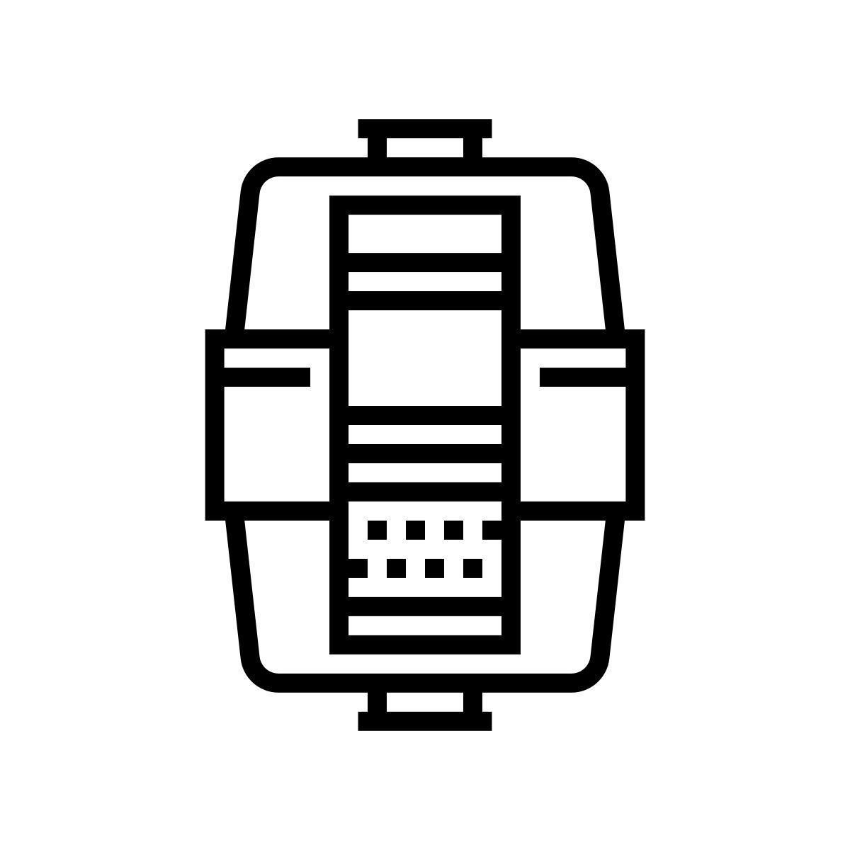 water filter layers icon