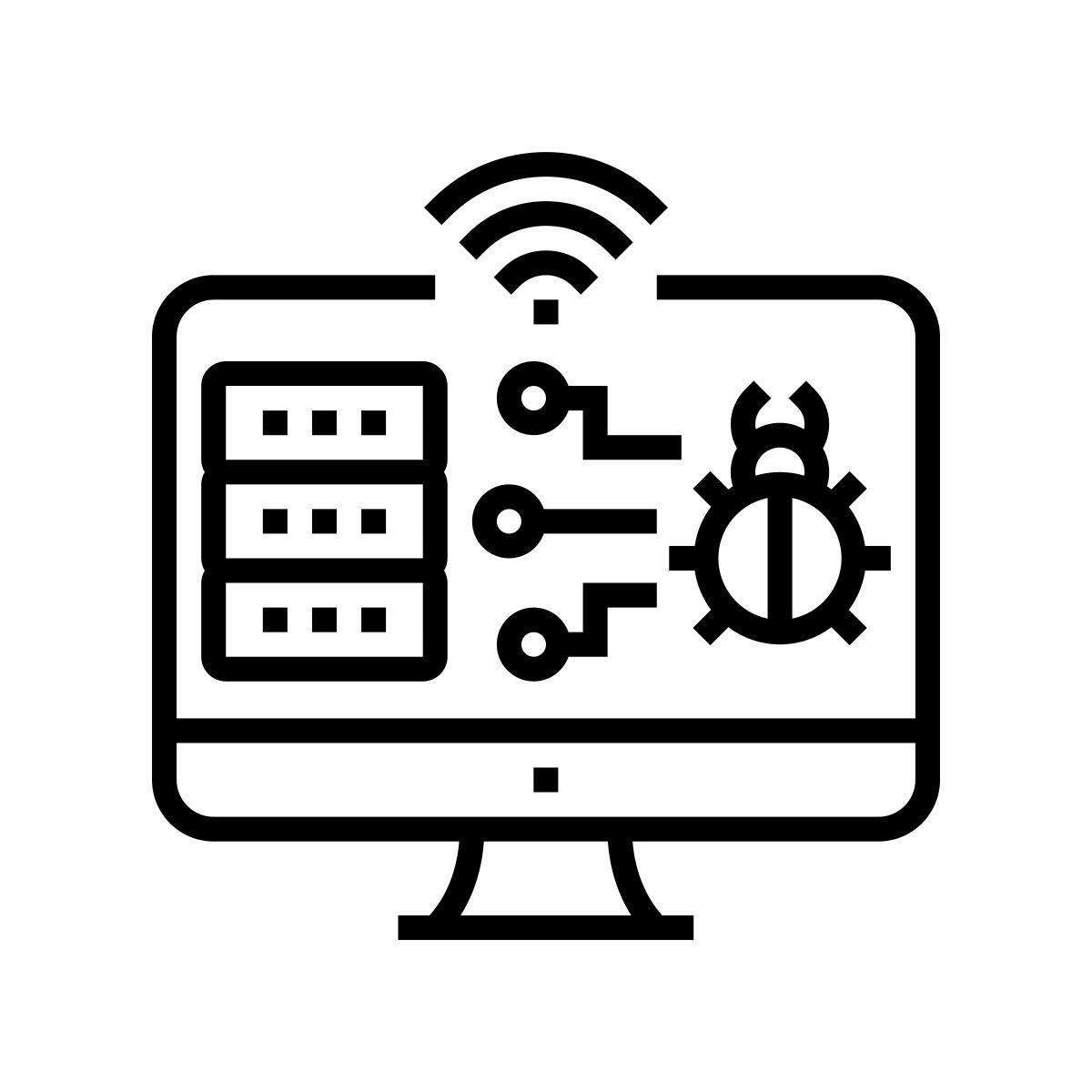 web attacks icon