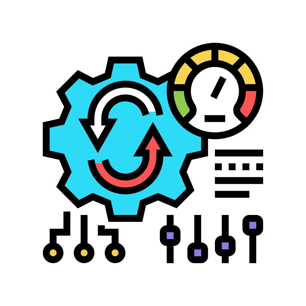 작업 프로세스 최적화 icon