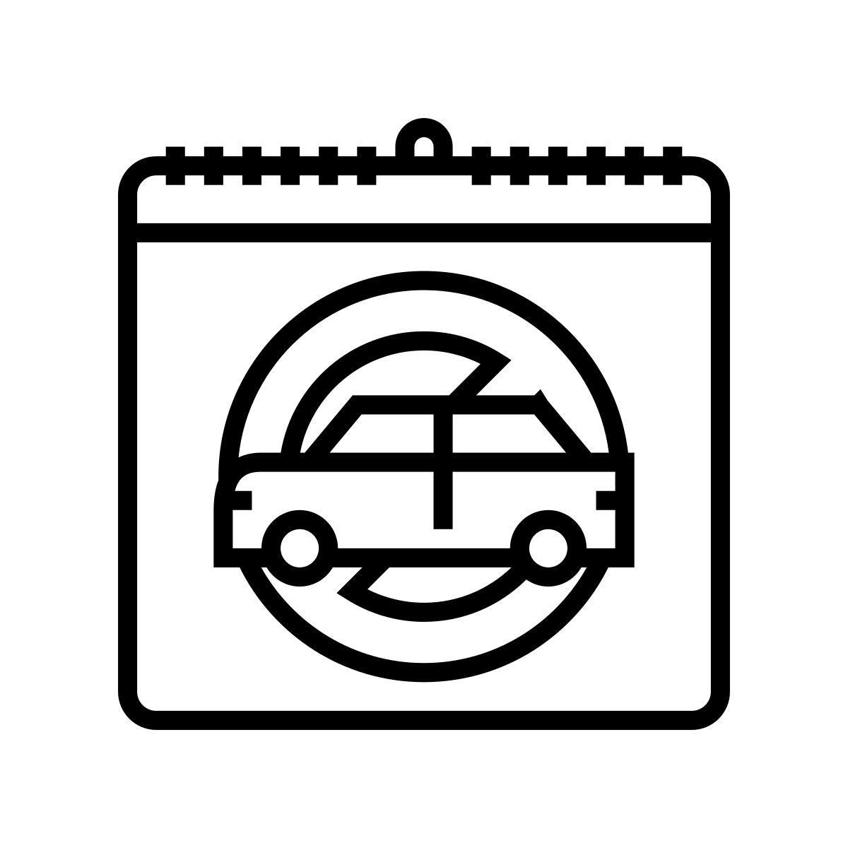 world car free day icon