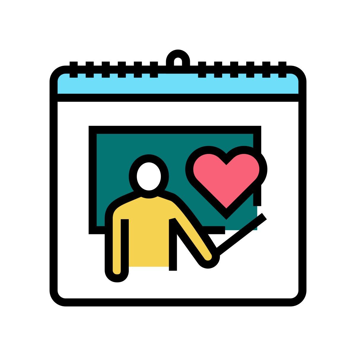 world teacher day icon