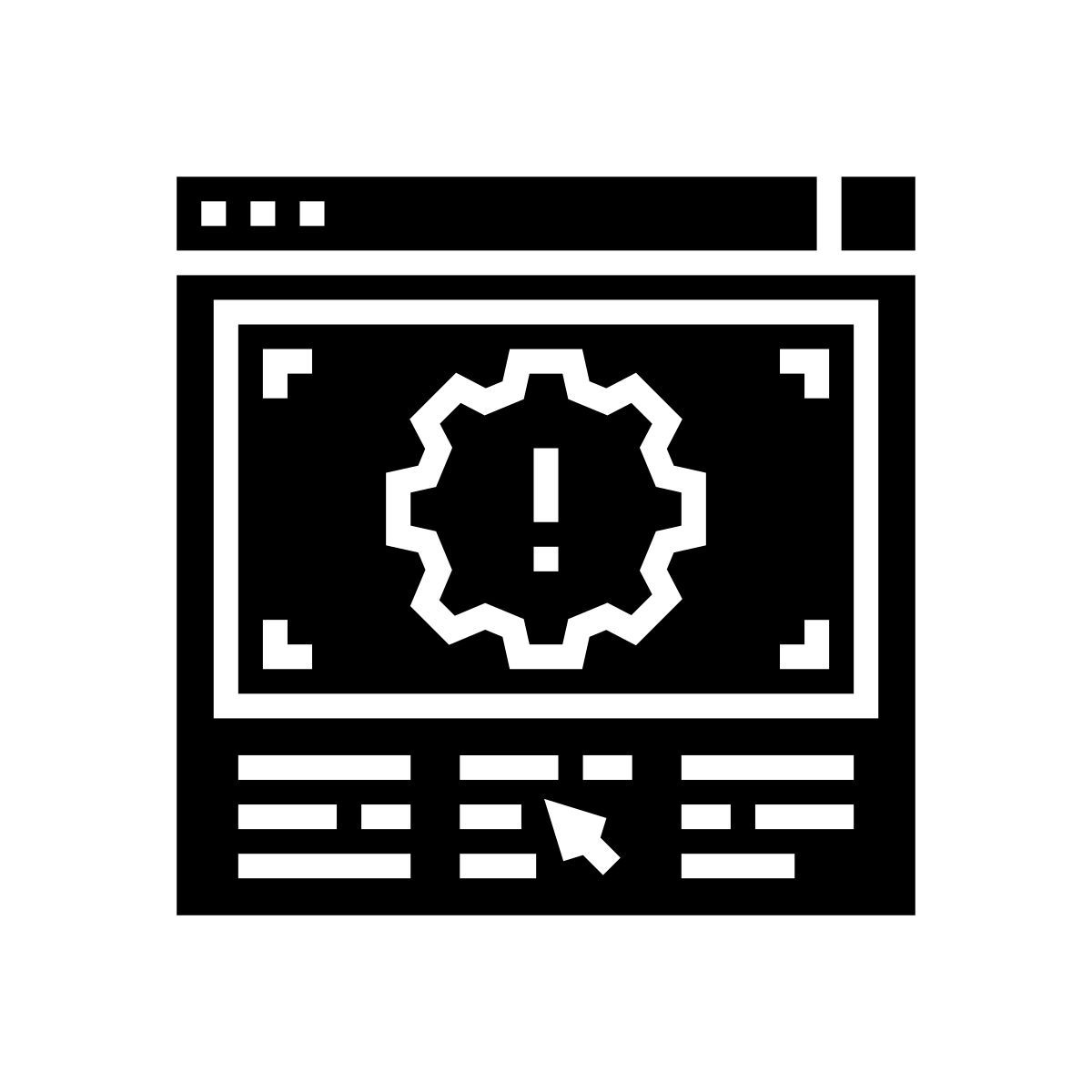 configuración de internet incorrecta icon