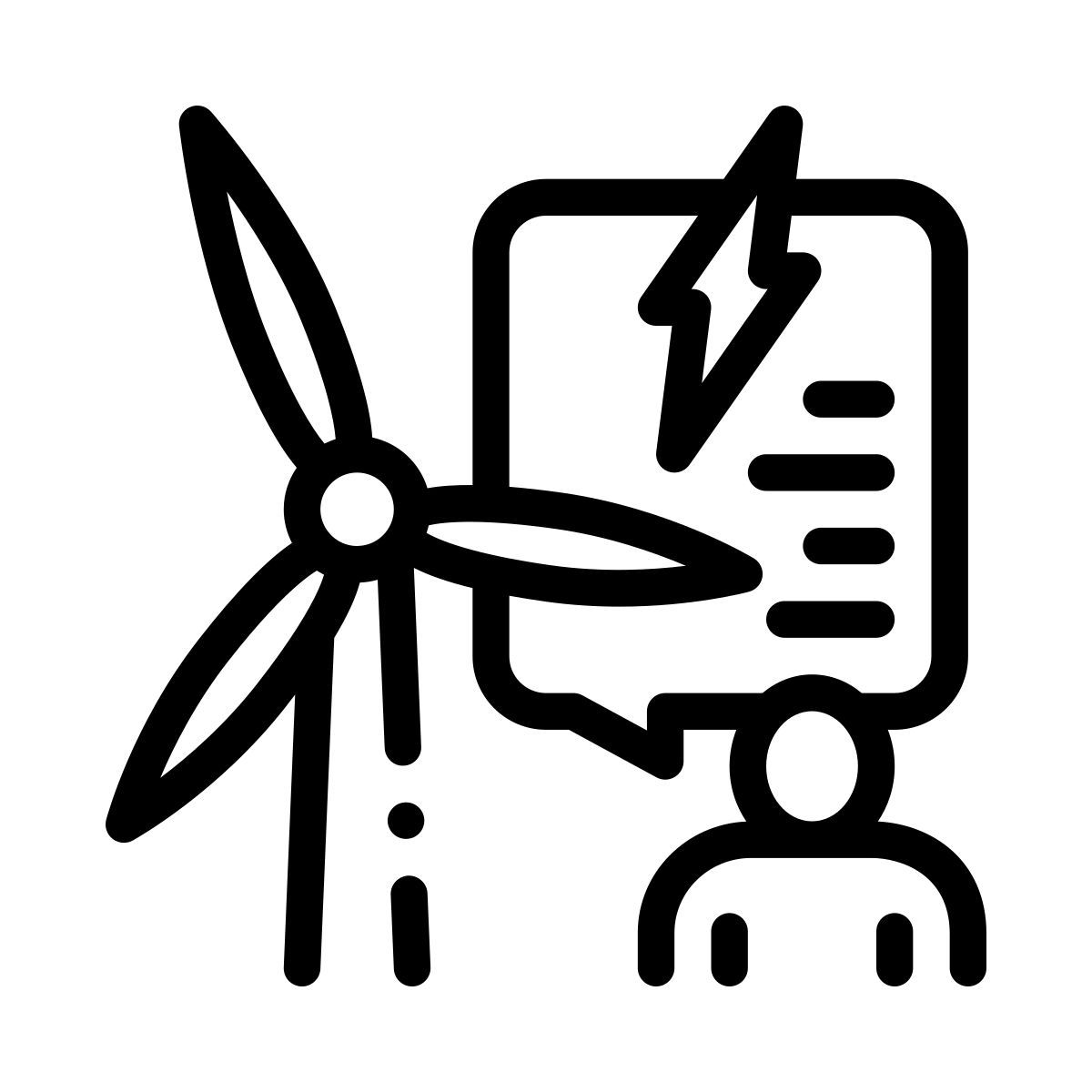 green energy icon