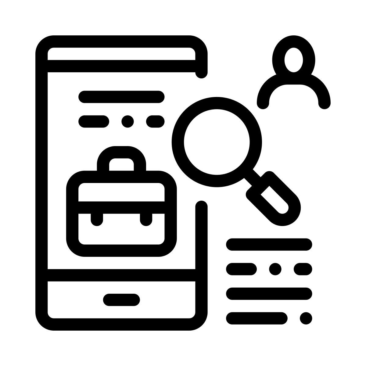 search job icon