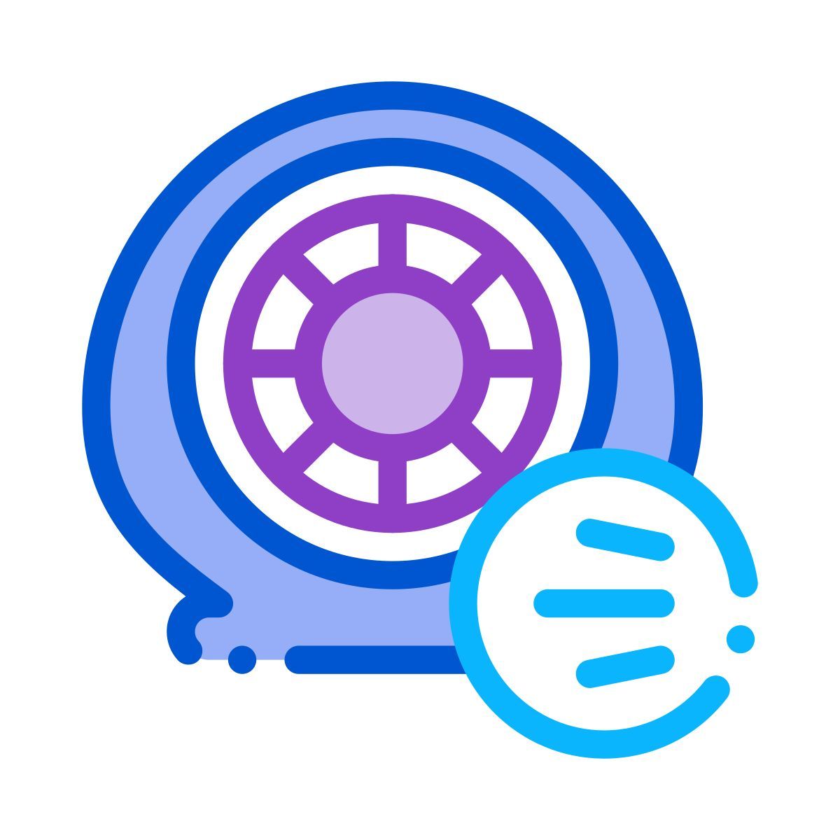 inflate wheel icon