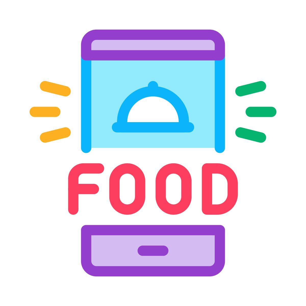 food delivery app icon
