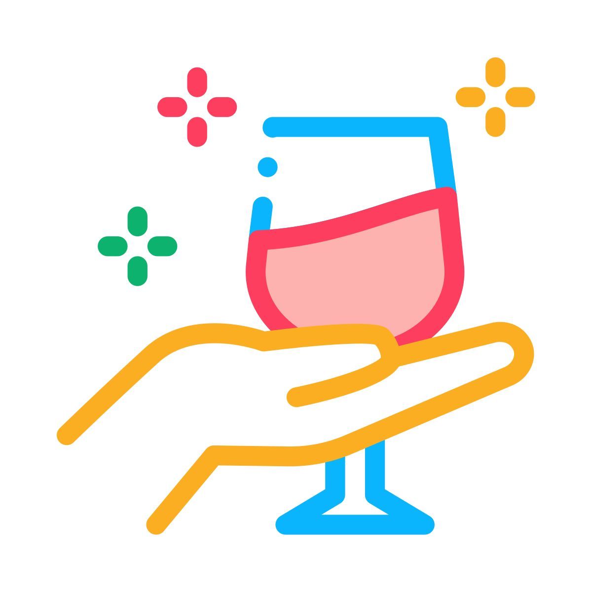 glas wein icon