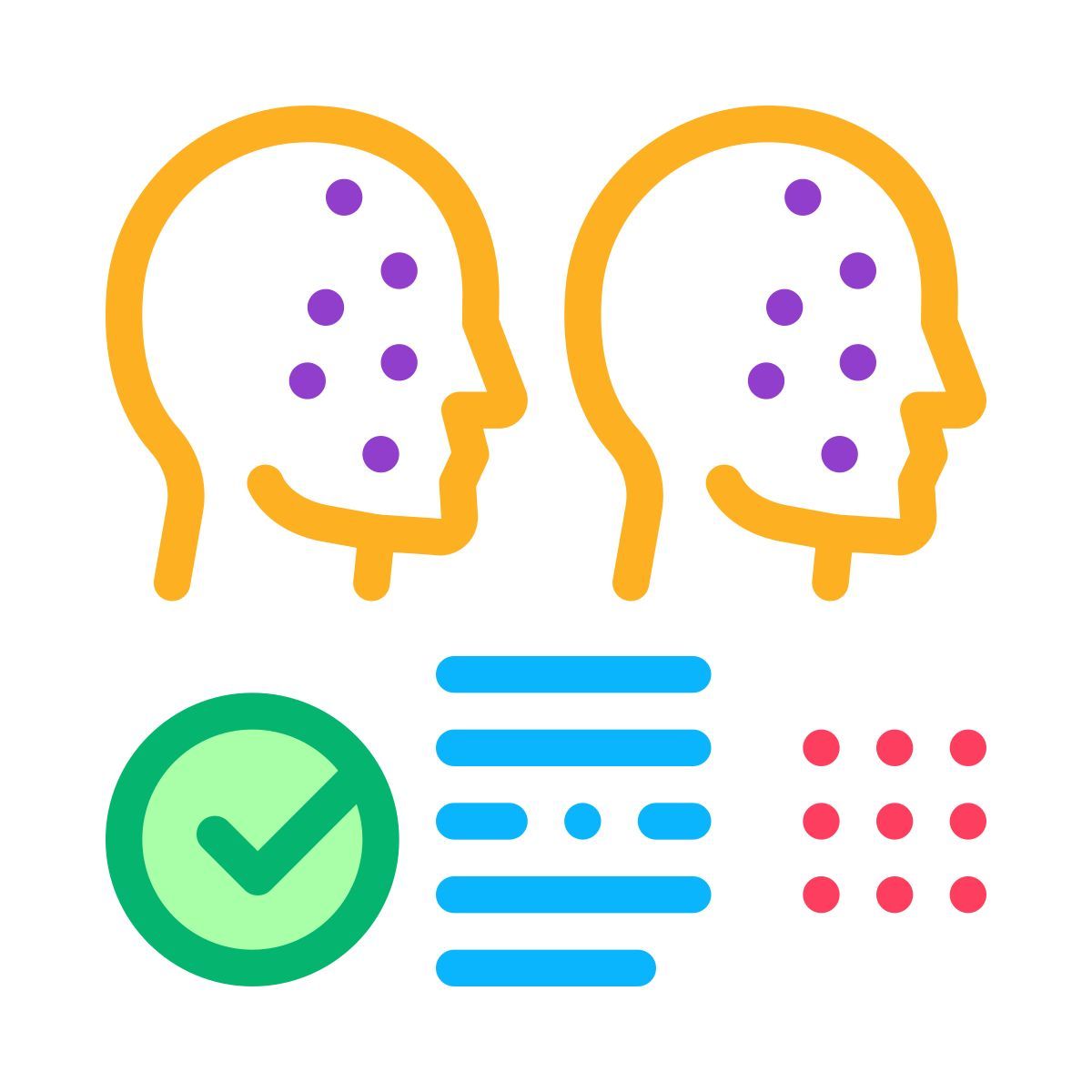 analyse du visage icon
