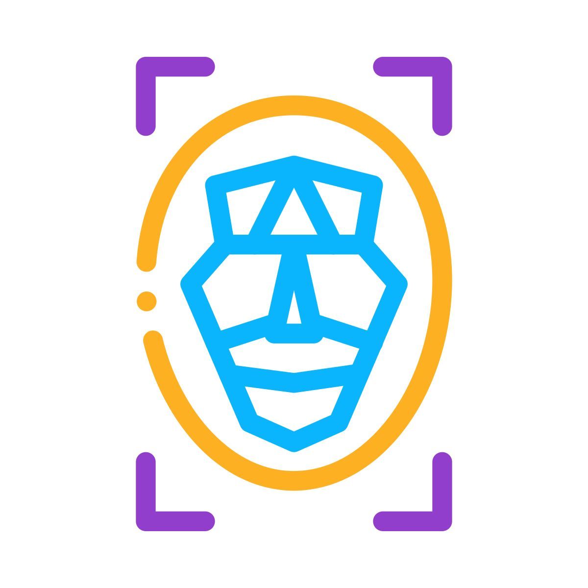 facial analysis icon