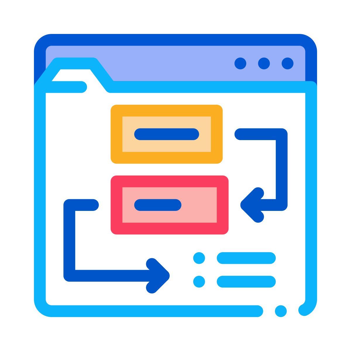 testing process icon
