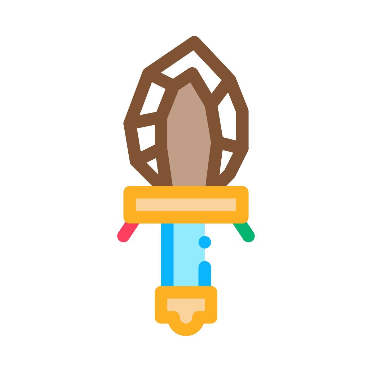 antique knife icon