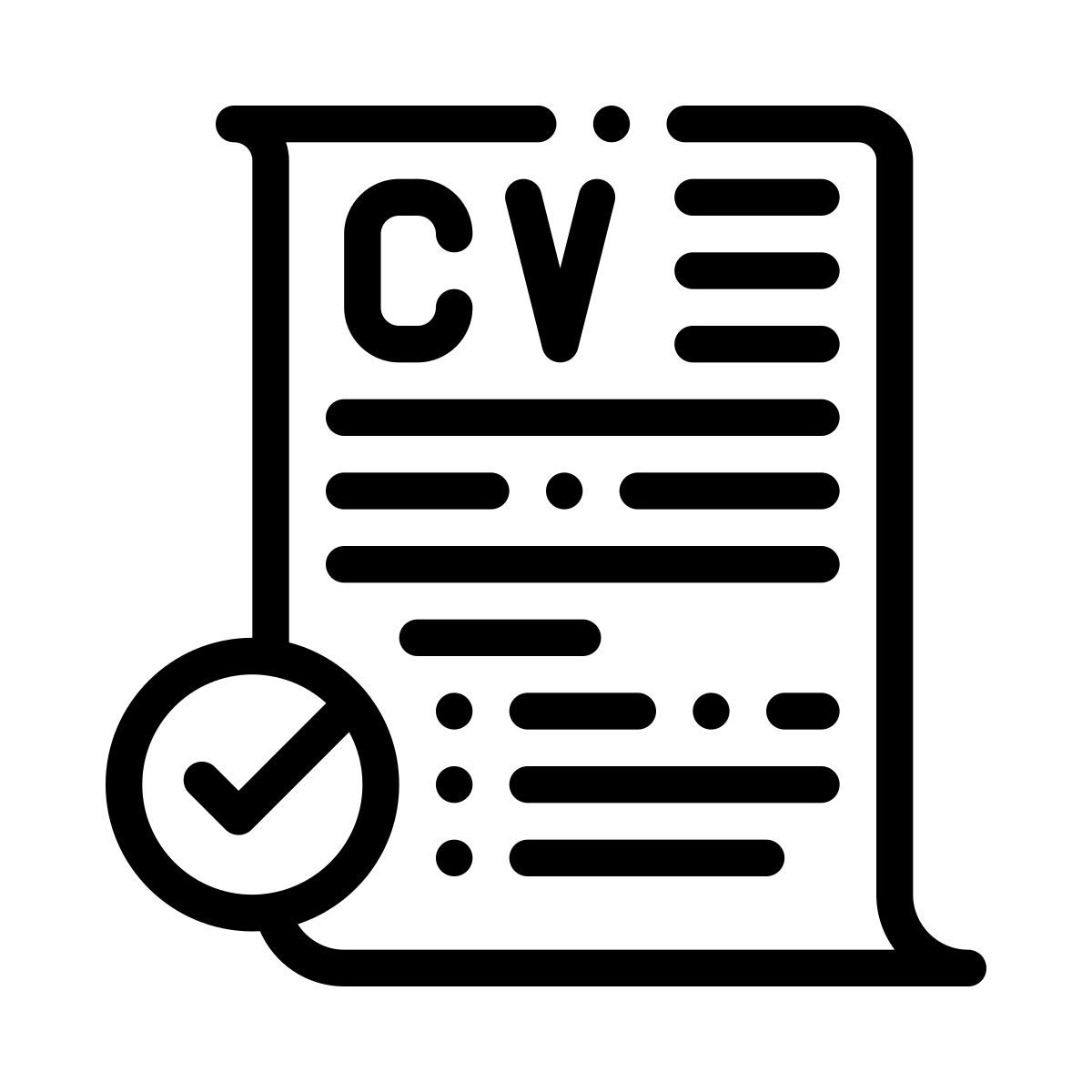 cv icon