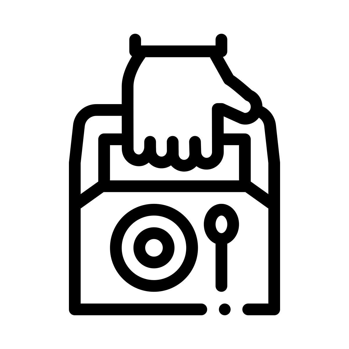 food container icon