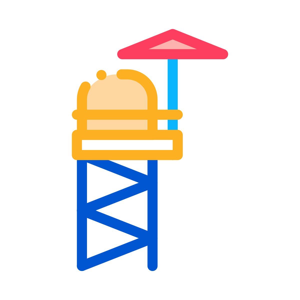 rescue tower icon