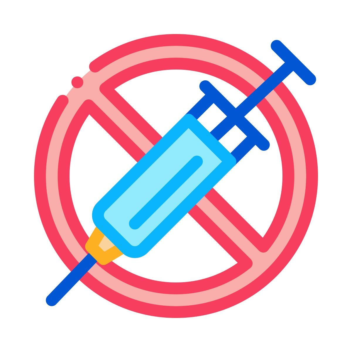 crossed syringe icon