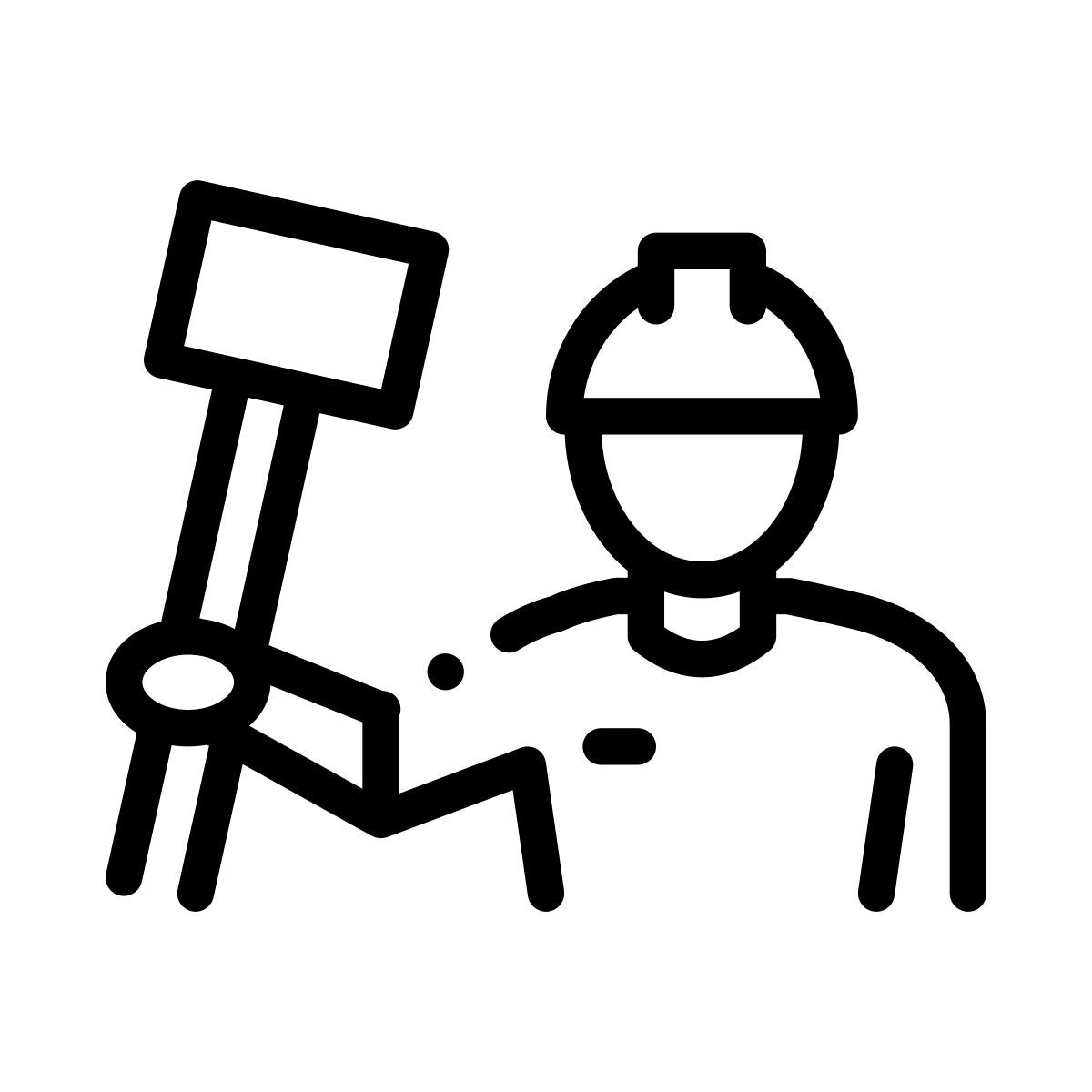 construction worker icon