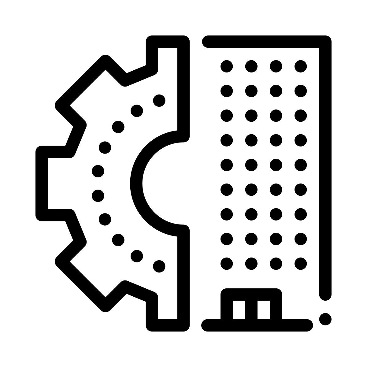 building demolition icon