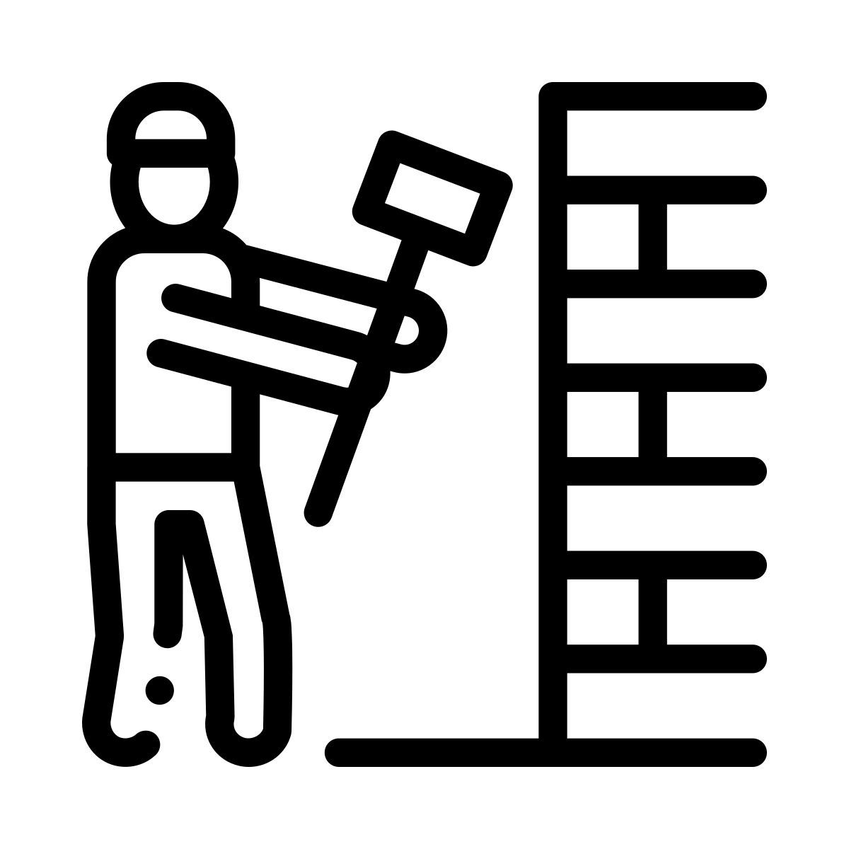 building demolition icon
