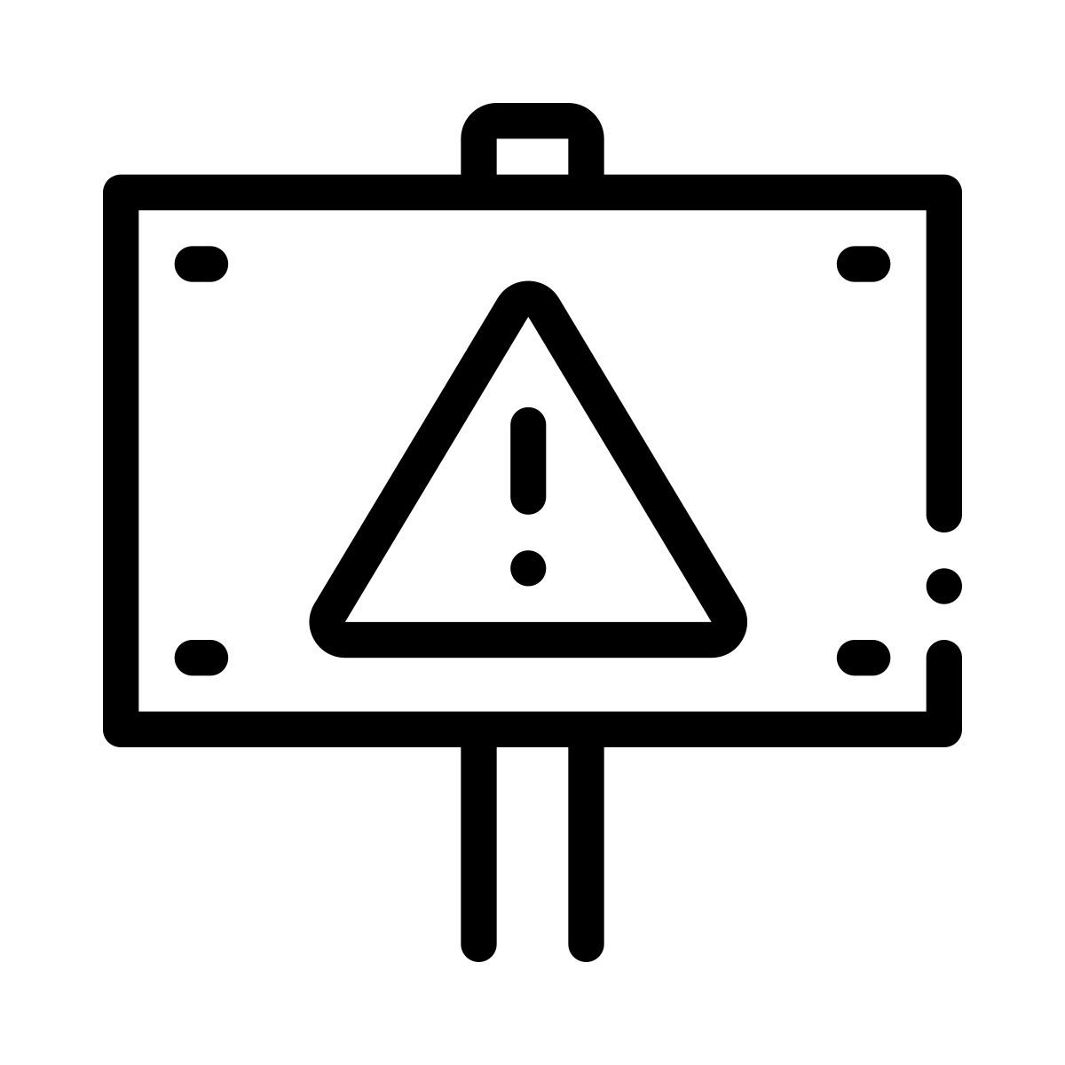 warning sign icon