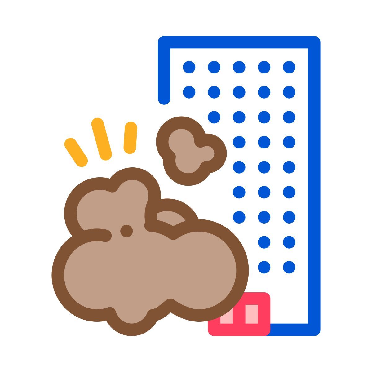 building demolition icon