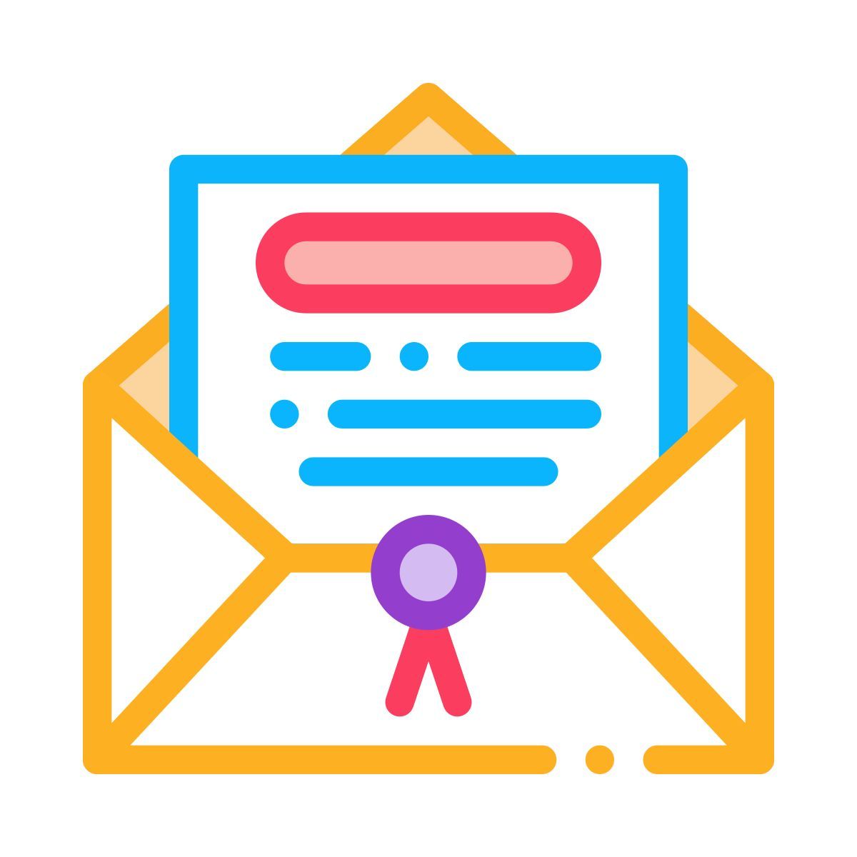 correspondência icon