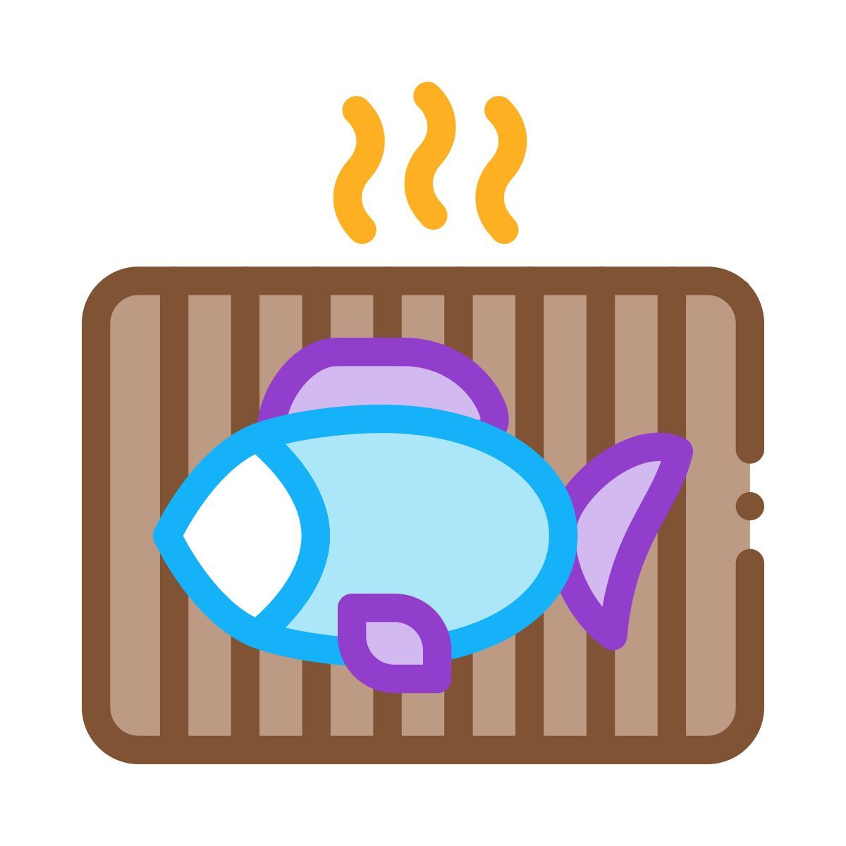 fried fish icon