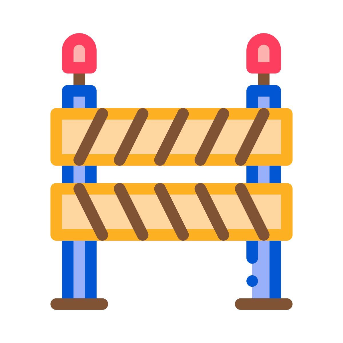 road barrier icon