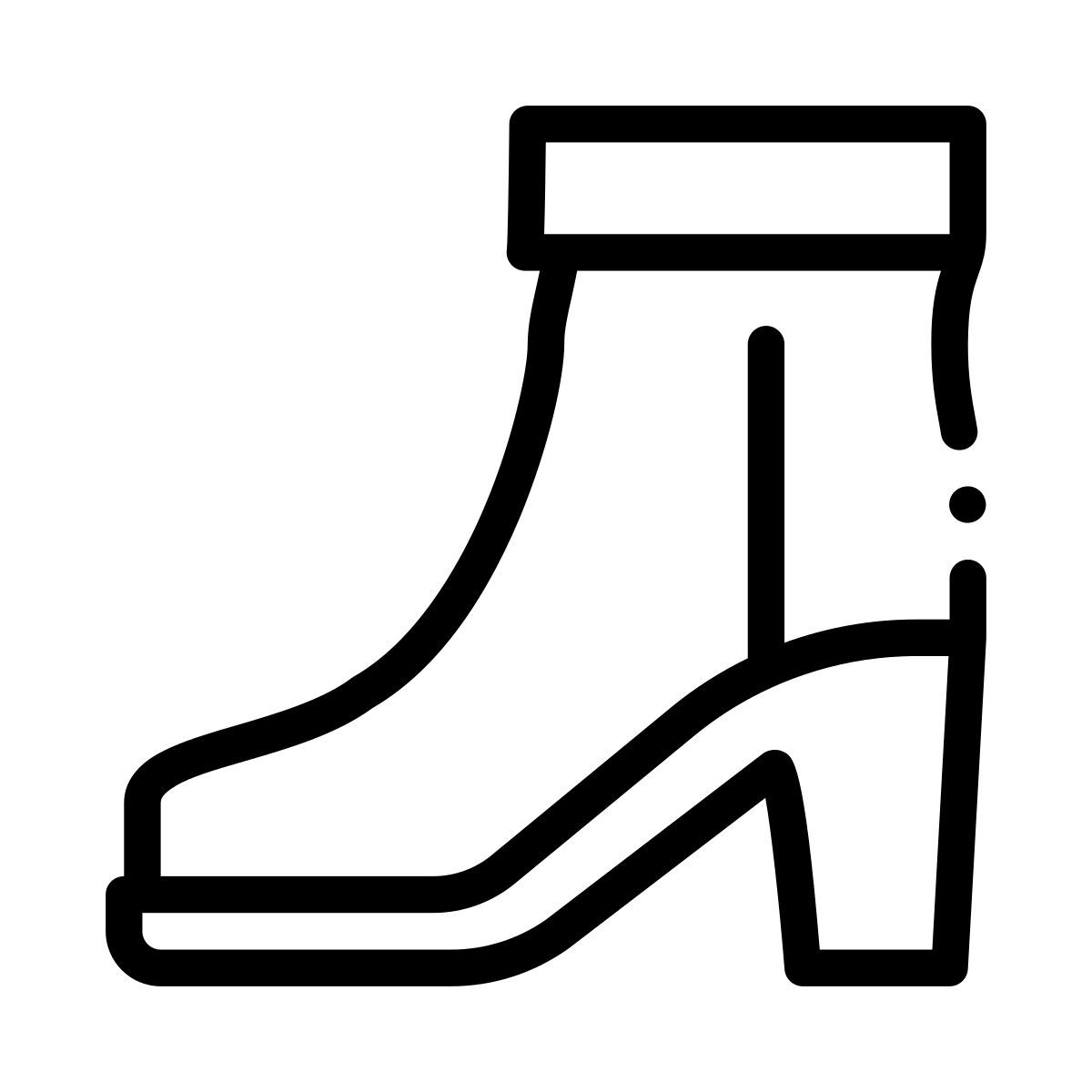 shoe icon