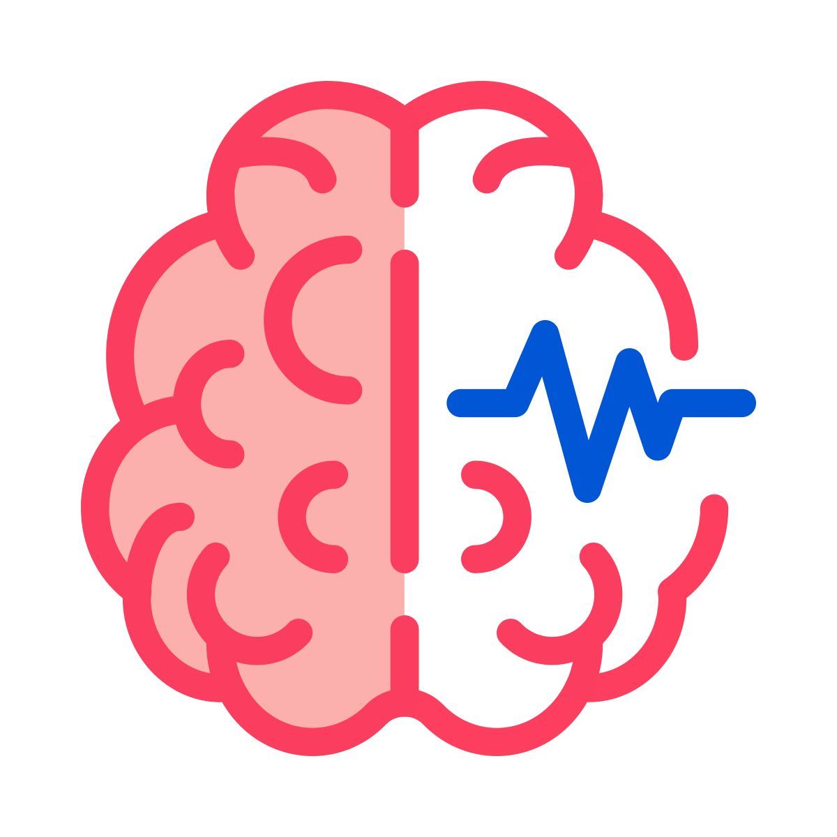 brain impulse icon