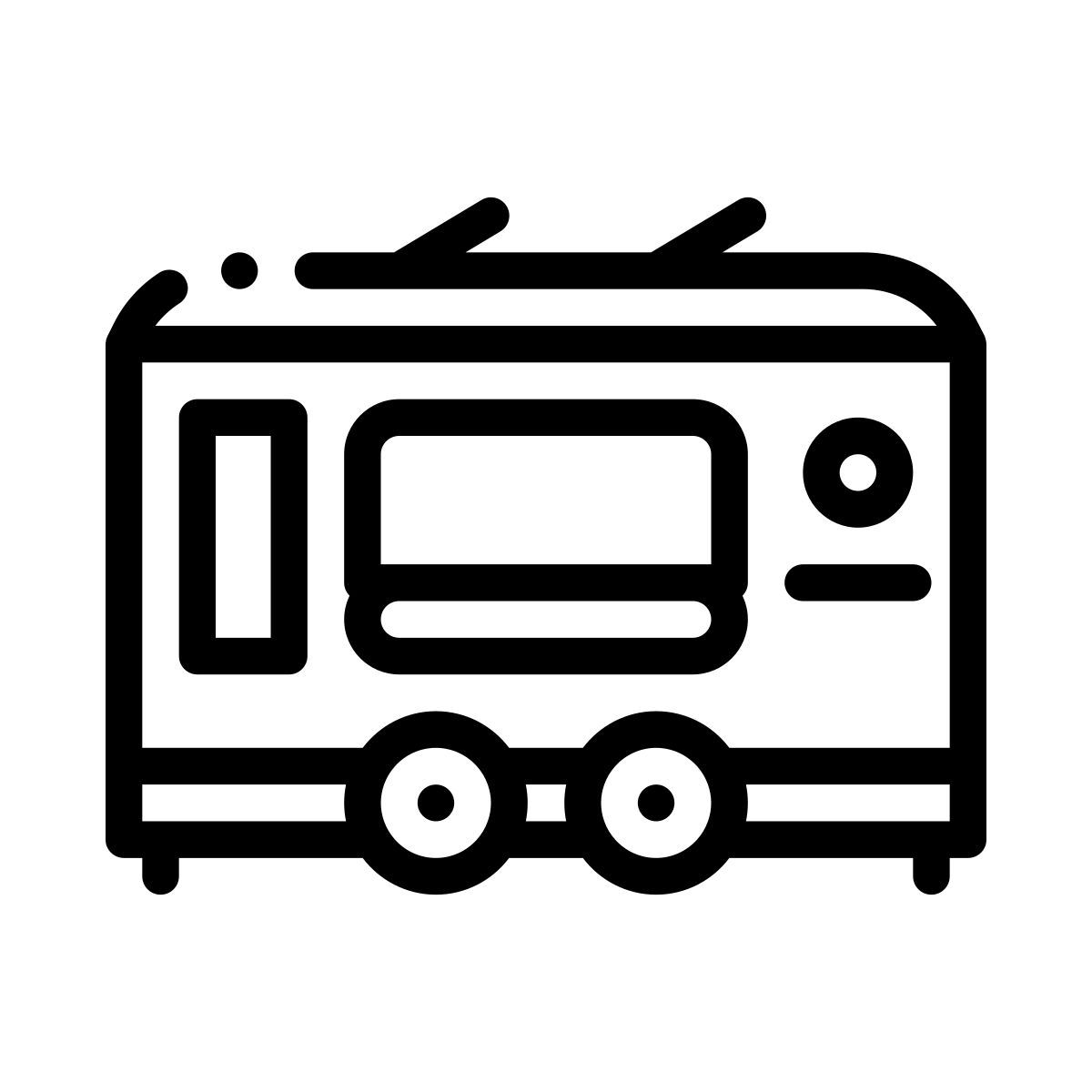 food trailer icon
