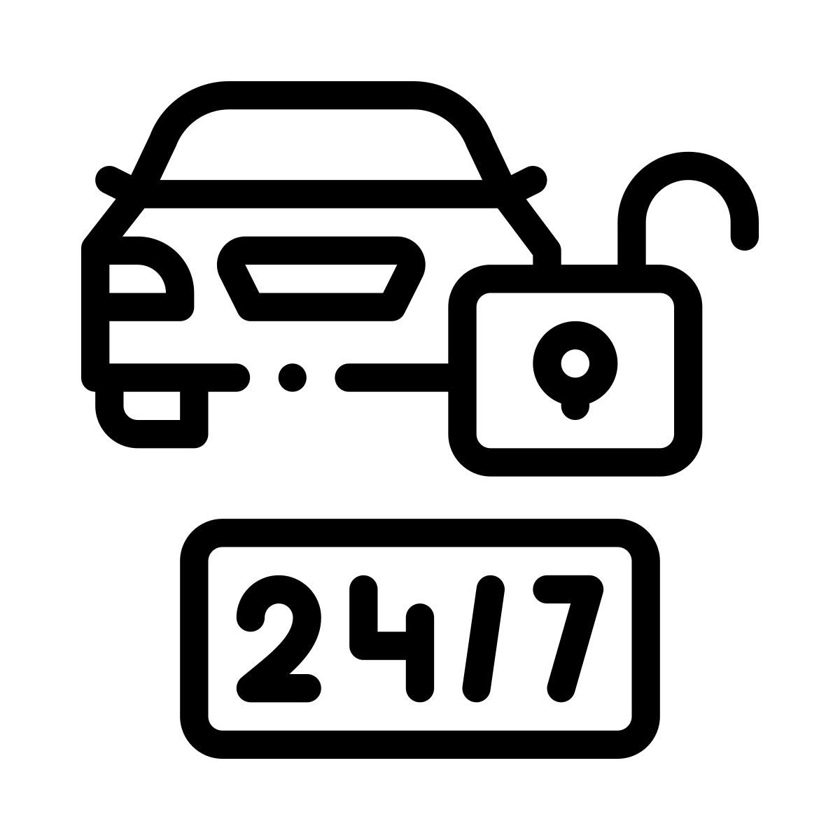 car rent icon