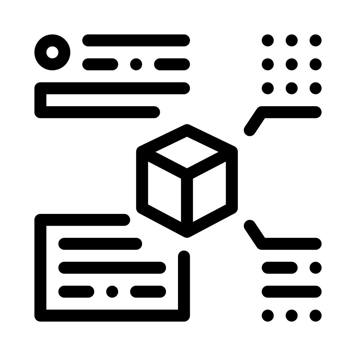 características del producto icon