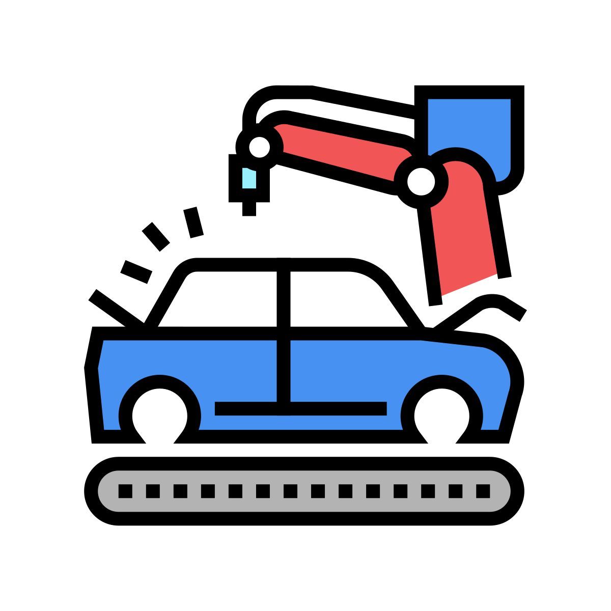 verniciatura auto icon