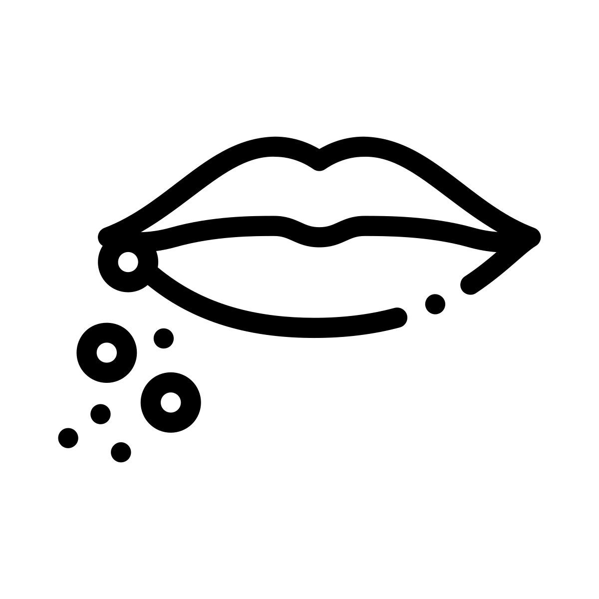 lip dermatitis icon