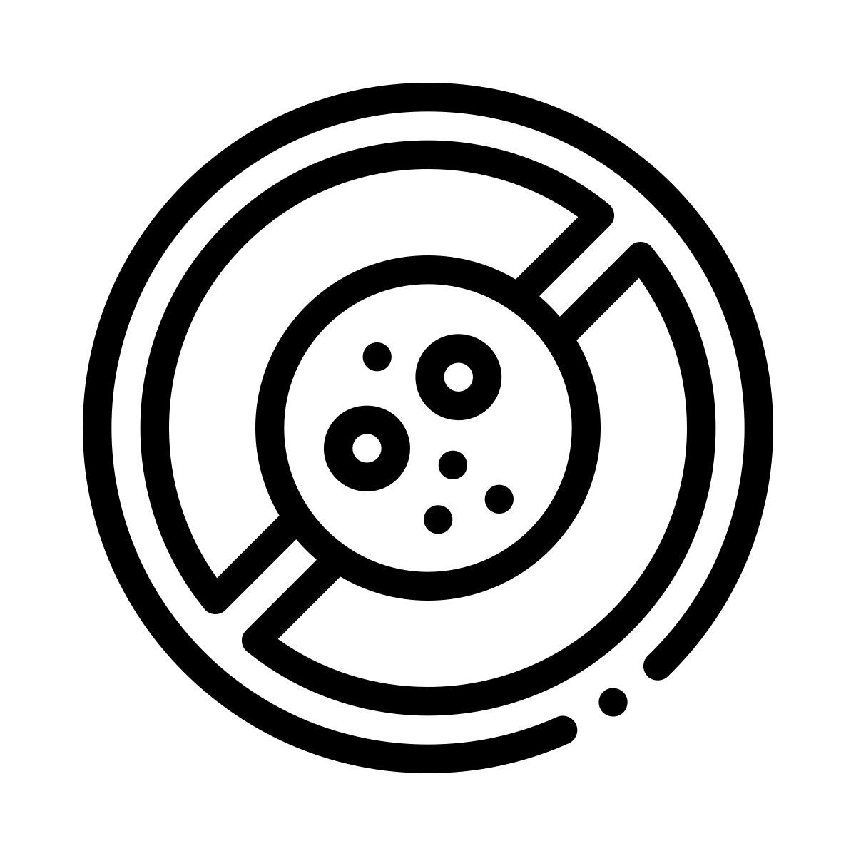 gekreuzter ausschlag icon