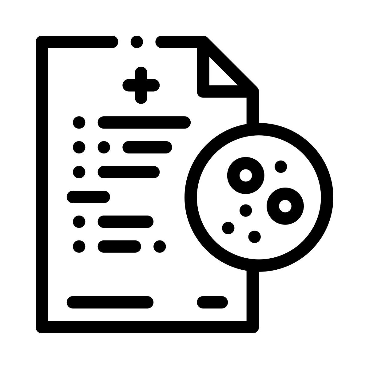 relatório médico icon