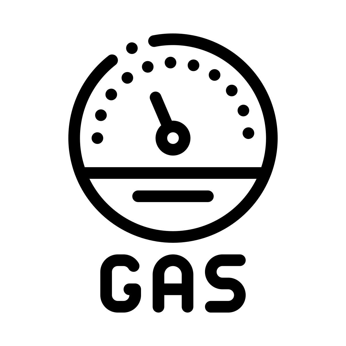 gas indicator icon